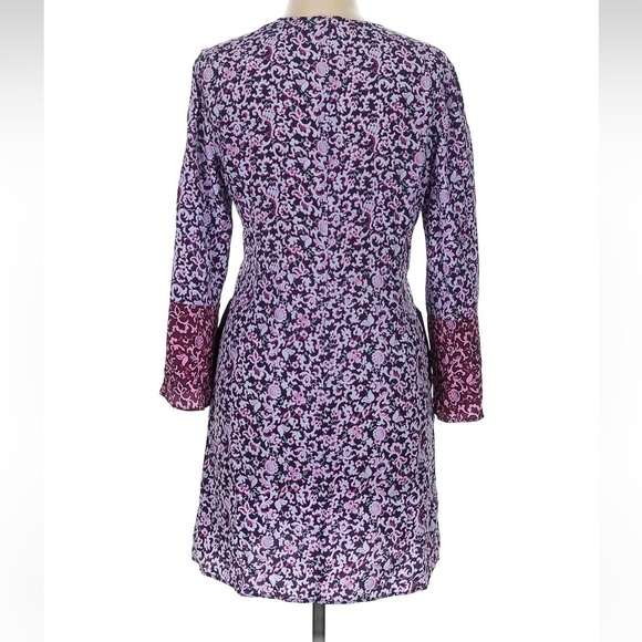 Derek Lam 10 Crosby Rocco Printed Shift Dress Women’s Size 10 Medium M - Picture 5 of 8